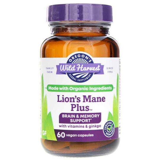 Lion's Mane Plus, 60 Vegan Capsules, OWH