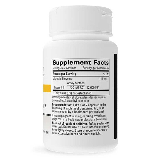 Lipase Concentrate-HP, 90 Veg Capsules, INT