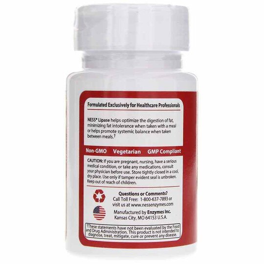 Lipase Formula 5, 90 Veg Capsules, NEZ