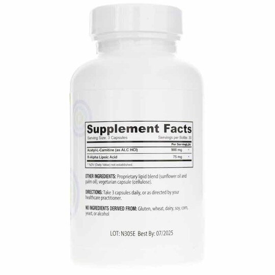 Liposomal ALC & R-ALA, 60 Capsules, CMS