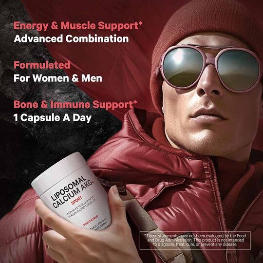 Liposomal Calcium AKG, 60 Capsules, CDE