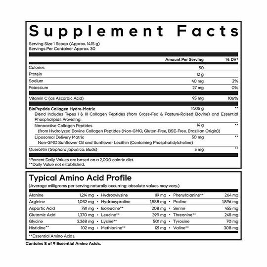 Liposomal Collagen Peptides+, 14.97 Oz, CDE