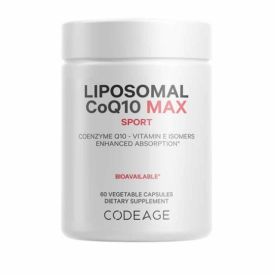 Liposomal CoQ10 Max, 60 Capsules, CDE