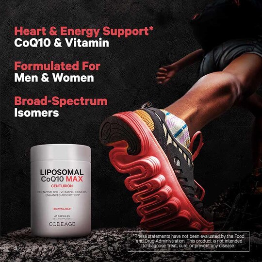 Liposomal CoQ10 Max, 60 Capsules, CDE