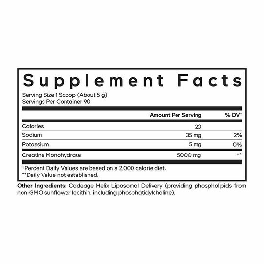 Liposomal Creatine Monohydrate, 16.03 Oz, CDE
