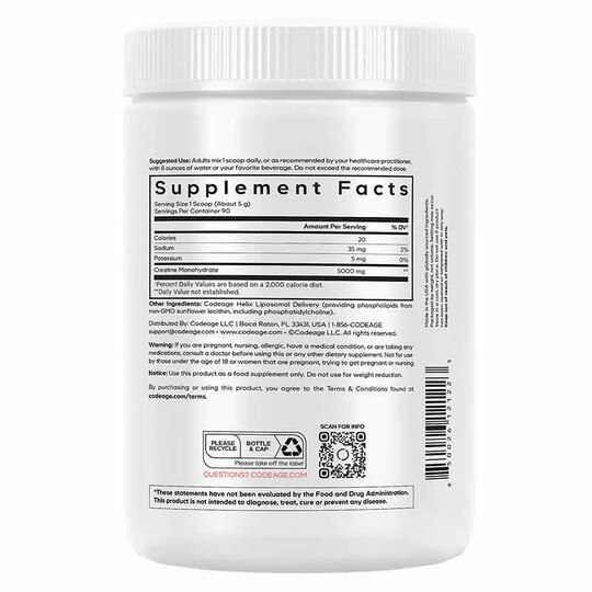 Liposomal Creatine Monohydrate, 16.03 Oz, CDE