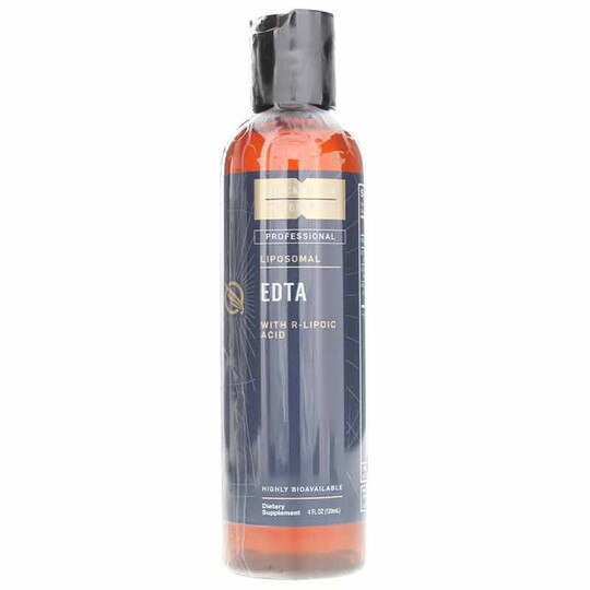 EDTA with R-Lipoic Acid Liposomal, 4 Oz, QSS