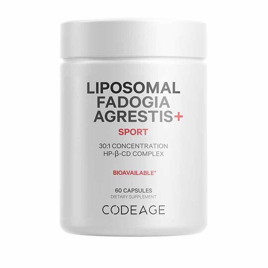 Liposomal Fadogia Agrestis+, 60 Capsules, CDE