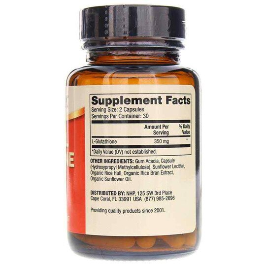 Liposomal Glutathione 350 Mg, 60 Capsules, DRM