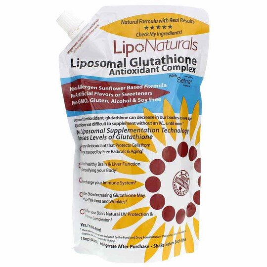 Liposomal Glutathione Antioxidant Complex, 15 Oz, LNT
