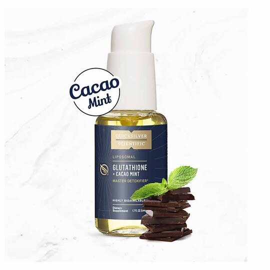 Liposomal Glutathione + Cacao Mint, QSS