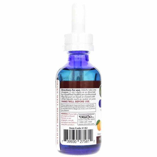Liposomal K2, 2 Oz, VNC