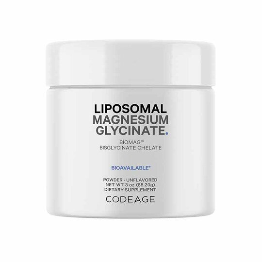 Liposomal Magnesium Glycinate Powder, 3 Oz, CDE