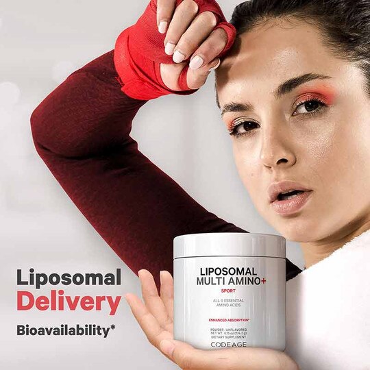 Liposomal Multi Amino+ Powder, 6.15 Oz, CDE