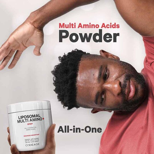 Liposomal Multi Amino+ Powder, 6.15 Oz, CDE