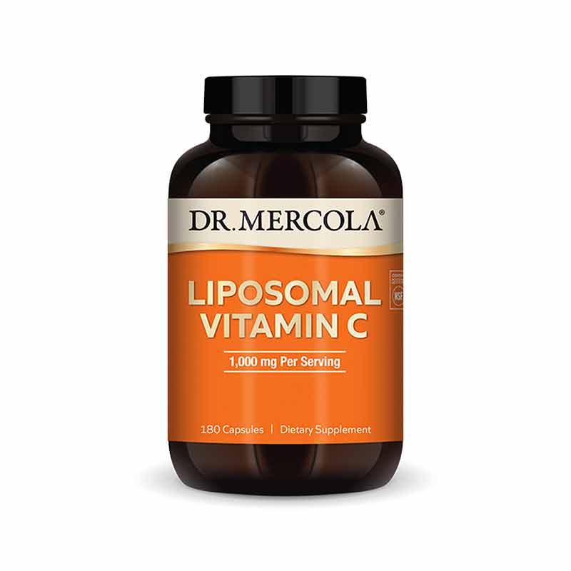 Liposomal Vitamin C 1000 Mg, 180 Capsules, Dr. Mercola