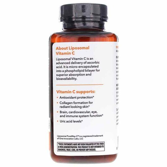 Liposomal Vitamin C 1000 Mg, 60 Veg Capsules, LSE