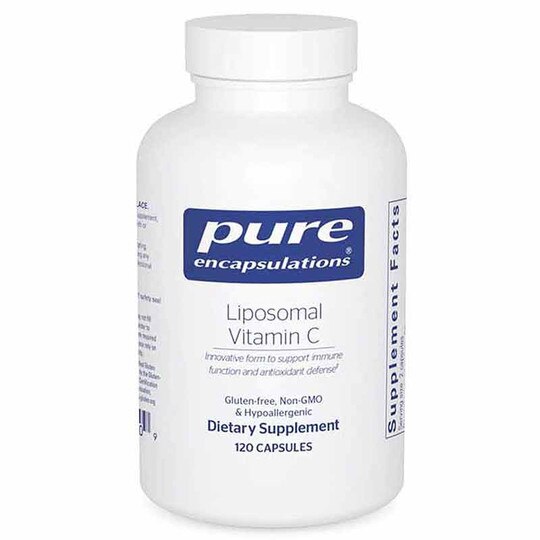 Liposomal Vitamin C, 120 Capsules, PEC