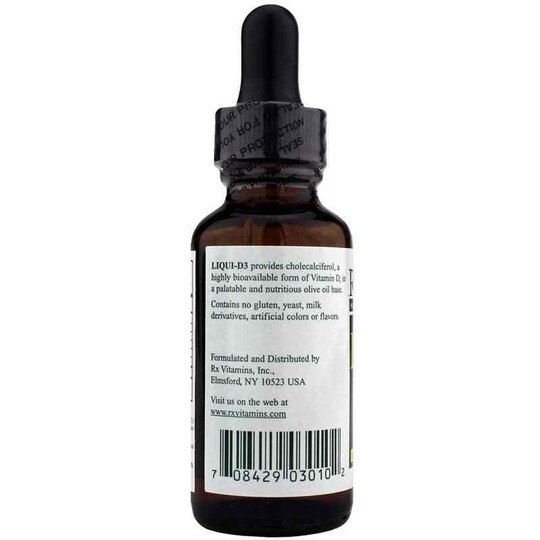 Liqui-D3, 1 Oz, RXV