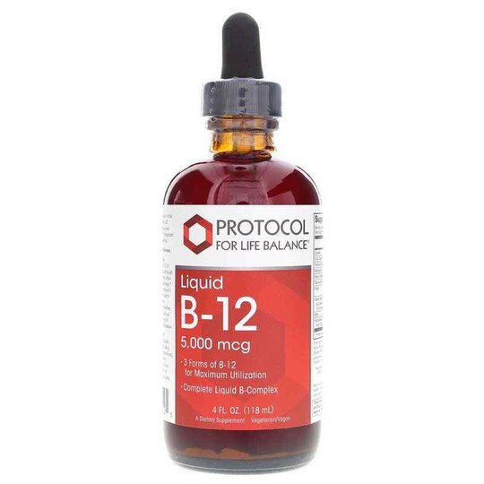 Liquid B-12 5,000 Mcg, 4 Oz, PFLB