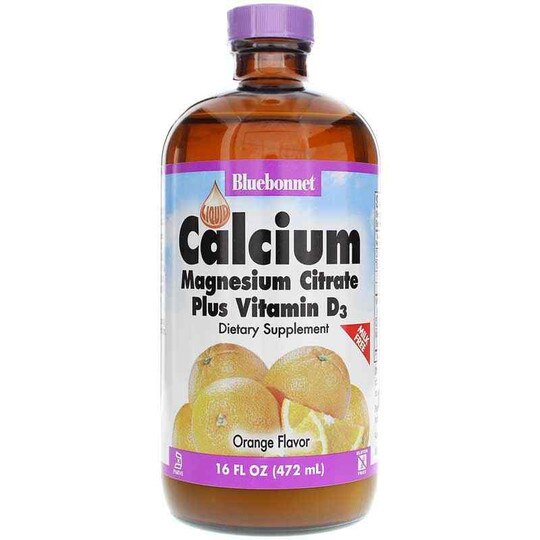 Liquid Calcium Magnesium Citrate Plus Vitamin D3, BB