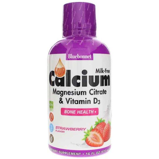 Liquid Calcium Magnesium Citrate Plus Vitamin D3, BB