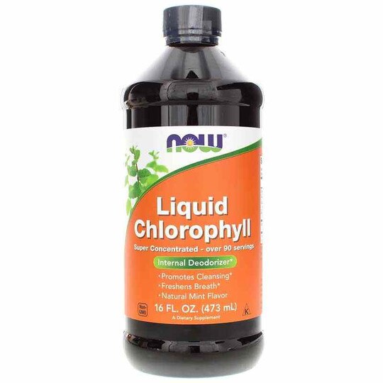 Liquid Chlorophyll, 16 Oz, NOW