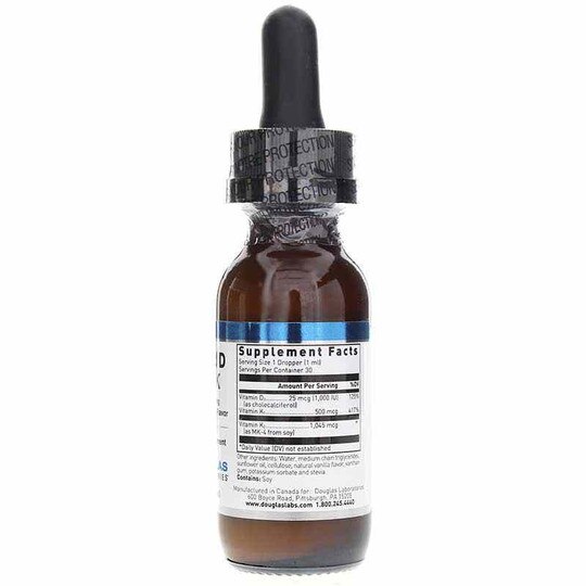 Liquid D and K, 1 Oz, DGL