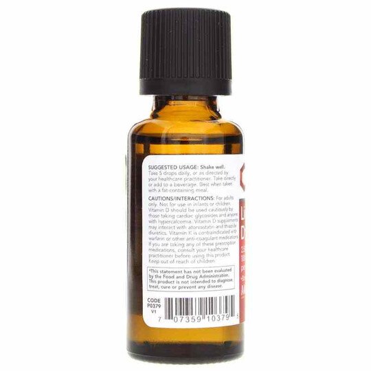 Liquid D3 & MK-7, 1 Oz, PFLB