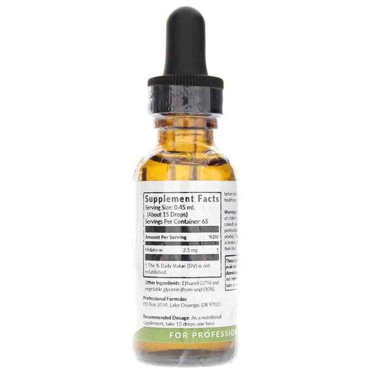 Liquid Melatonin, 1 Oz, PCHF