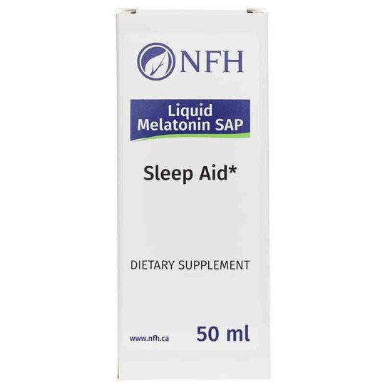 Liquid Melatonin SAP Sleep Aid, 50 Ml, NFH