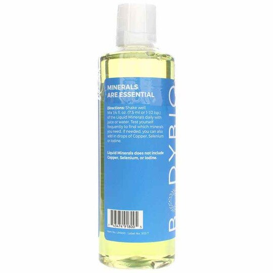 Liquid Minerals, 8 Oz, BDB