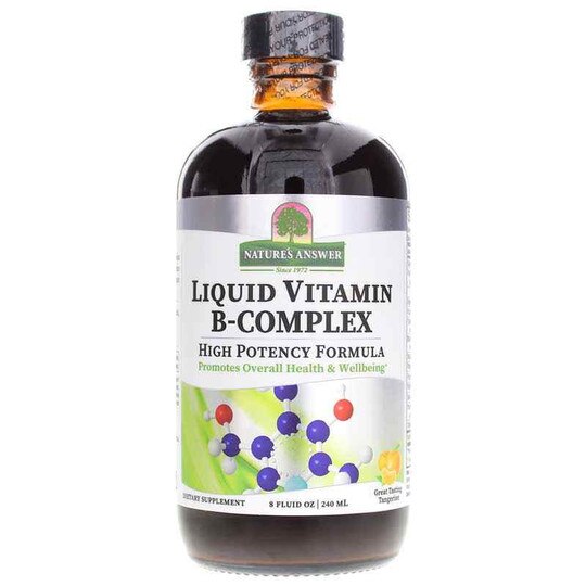 Liquid Vitamin B Complex, 8 Oz, NAN