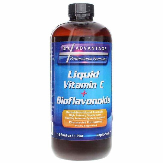 Liquid Vitamin C + Bioflavonoids, 16 Oz, DRA