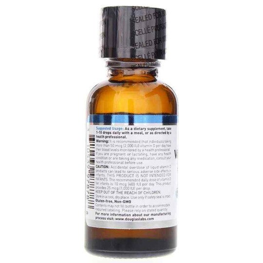 Liquid Vitamin D3, .75 Oz, DGL