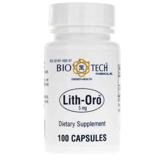Lith-Oro 5 Mg, 100 Capsules, BTP