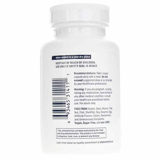 Lithium (orotate) 20 Mg, 90 Veg Capsules, VTN