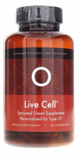 Live Cell Type O, 90 Veg Capsules, DAPN