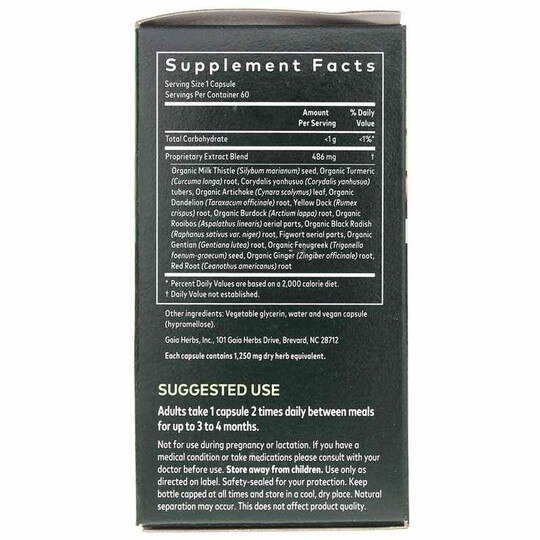 Liver Cleanse, 60 Liquid Phyto Caps, GH