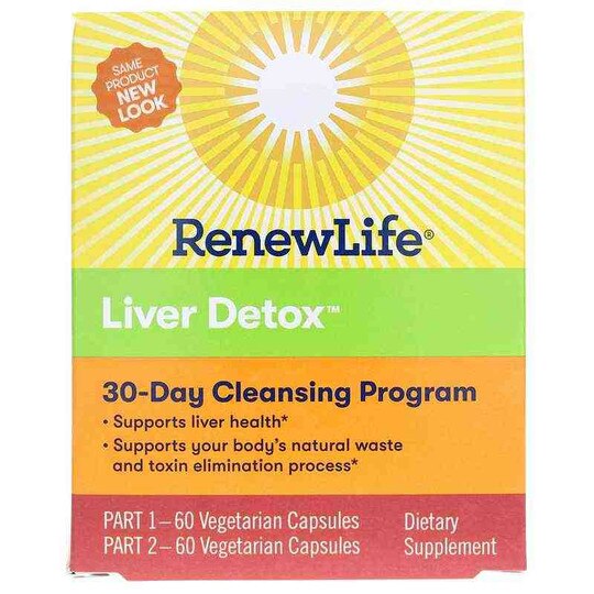 Liver Detox Organ Cleansing Program, 2 Products, RNL