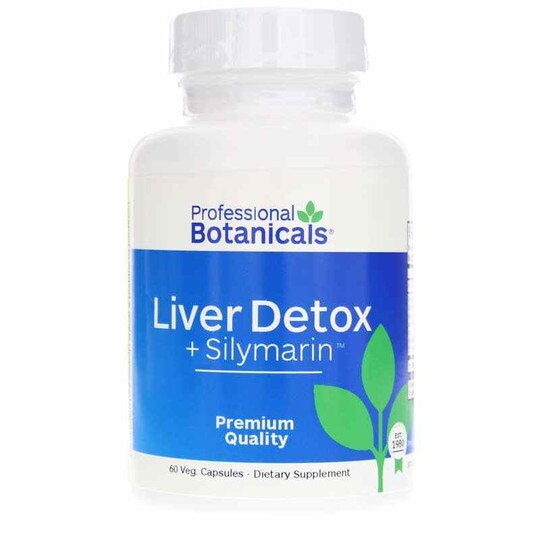 Liver Detox + Silymarin, 60 Veg Capsules, PRB
