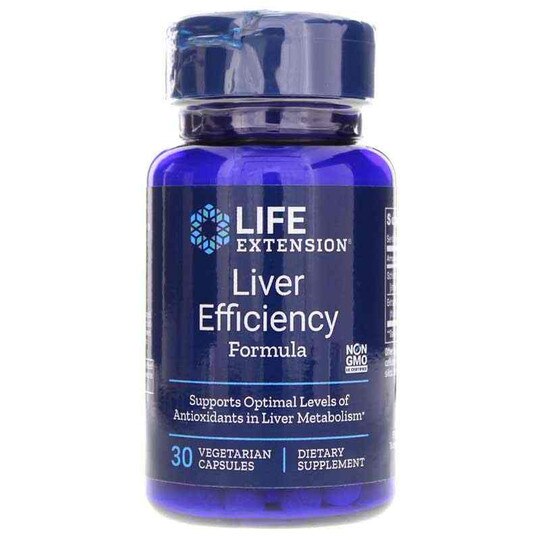 Liver Efficiency Formula, 30 Veg Capsules, LFE