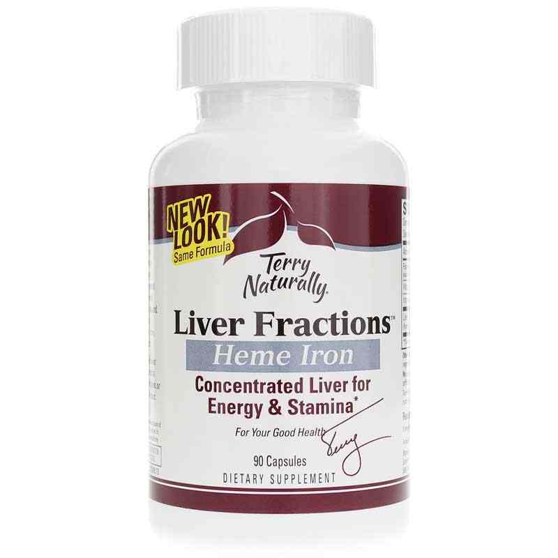Liver Fractions Heme Iron, Terry Naturally