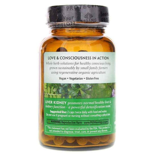 Liver Kidney Certified Organic, 90 Veg Capsules, OGI