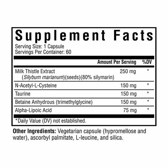 Liver Nutrients, 60 Veg Capsules, SKH