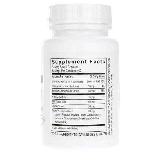 Liver Support, 60 Capsules, TSE