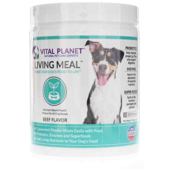 Living Meal Food Topper for Dogs Powder, 3.92 Oz, VTP