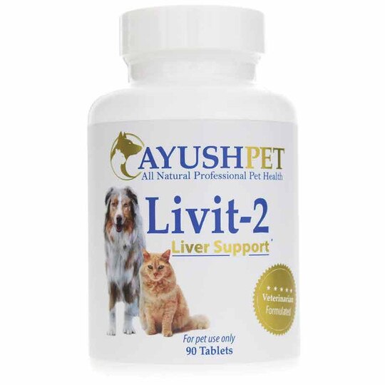 Livit-2 Liver Support for Pets, 90 Tablets, AY