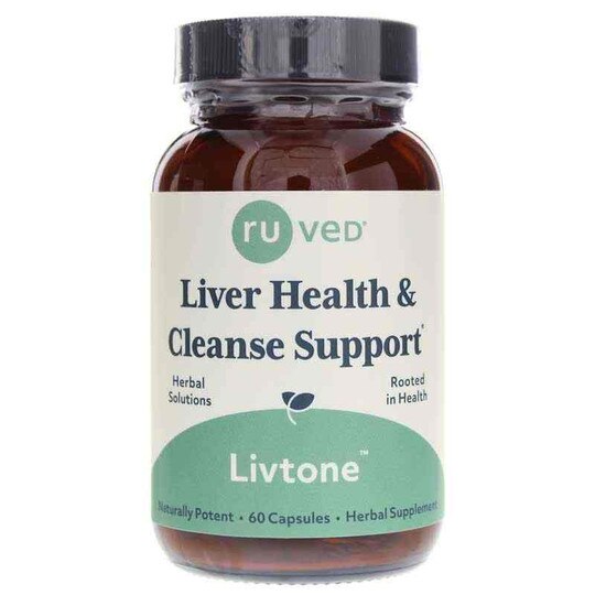 Livtone Liver Health & Cleanse Support, 60 Capsules, RUV