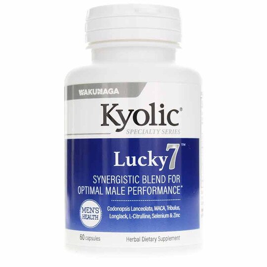 Lucky 7 Mens Performance Formula, 60 Capsules, KYO